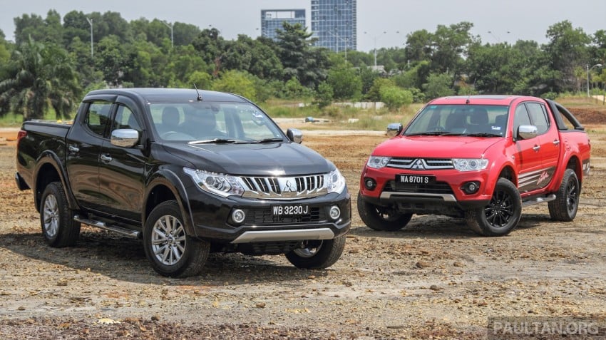 GALLERY: New and old Mitsubishi Triton, side-by-side 346561