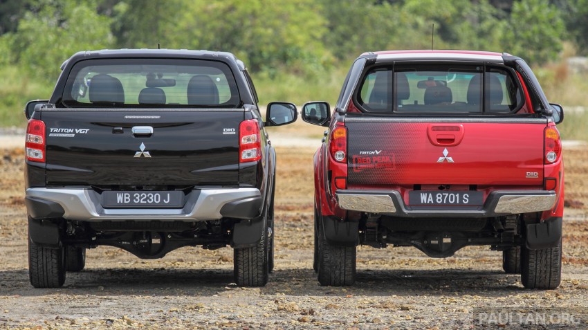 GALLERY: New and old Mitsubishi Triton, side-by-side 346566