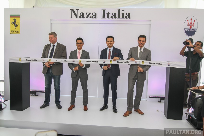 Naza Italia PJ – Ferrari and Maserati showroom refurbished and reopened on Naza’s 40th anniversary 350388