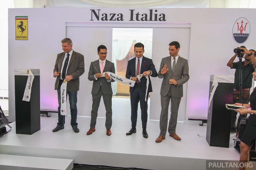 Naza Italia PJ – Ferrari and Maserati showroom refurbished and reopened on Naza’s 40th anniversary 350389