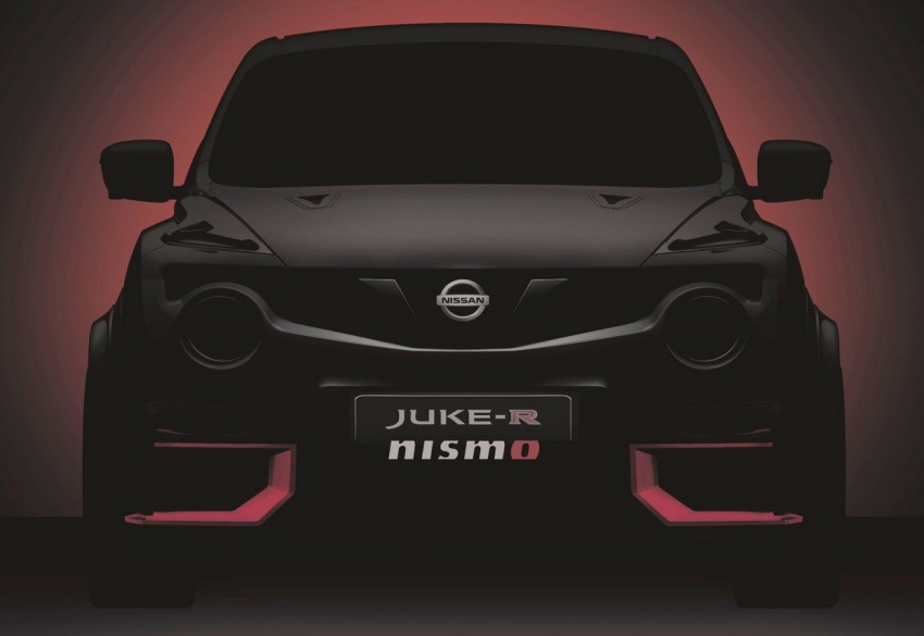 Nissan Juke-R Nismo teased prior to Goodwood debut 350290