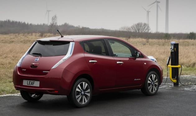 Nissan-Leaf-Charging