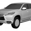 New Mitsubishi Pajero Sport – first look at the cabin
