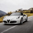 GALLERY: Alfa Romeo 4C Spider – US-spec version