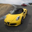 GALLERY: Alfa Romeo 4C Spider – US-spec version