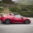 GALLERY: Alfa Romeo 4C Spider – US-spec version