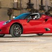 GALLERY: Alfa Romeo 4C Spider – US-spec version
