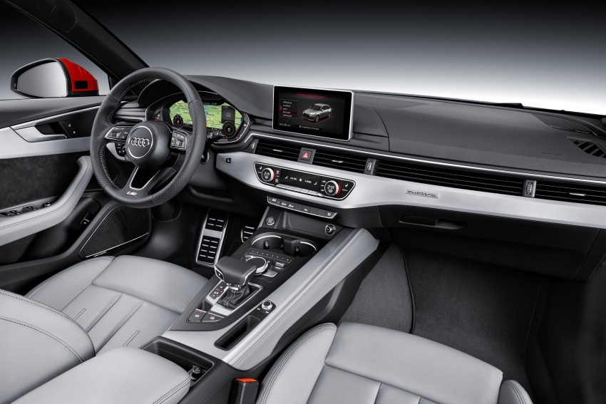 2016 B9 Audi A4 revealed – familiar looks, new tech 384185