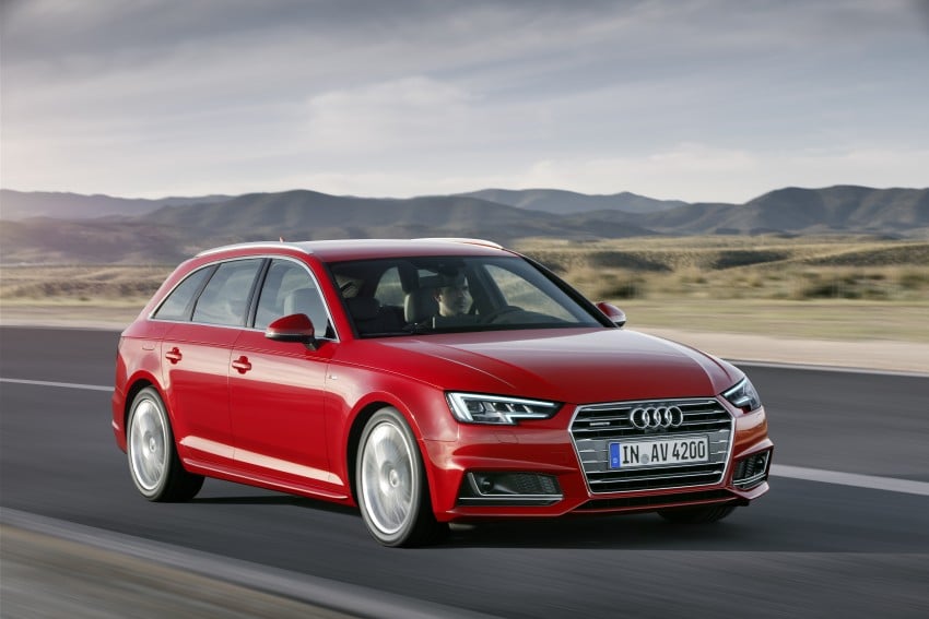 2016 B9 Audi A4 revealed – familiar looks, new tech 384200