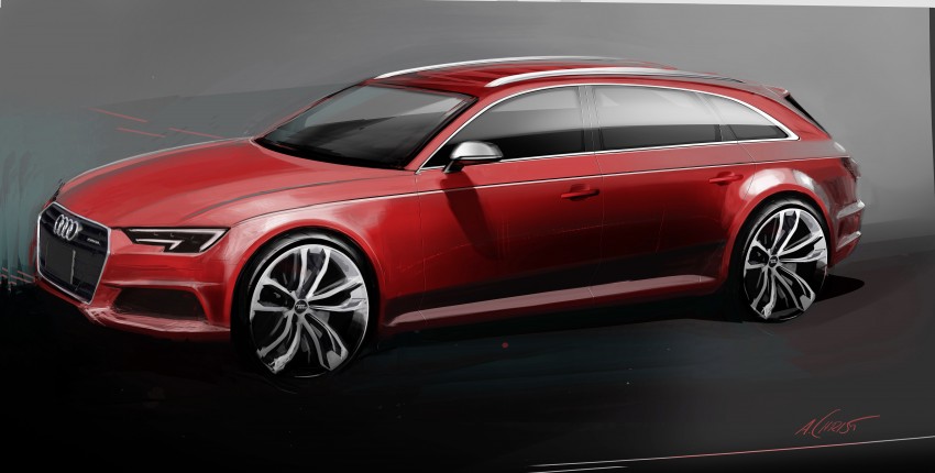 2016 B9 Audi A4 revealed – familiar looks, new tech 384208