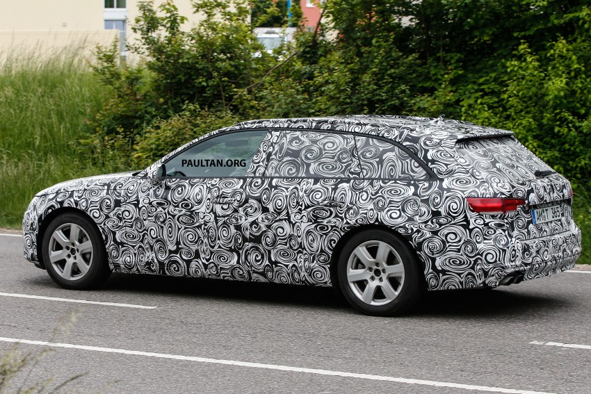 SPYSHOTS: B9 Audi A4 Avant peels back the camo 347858