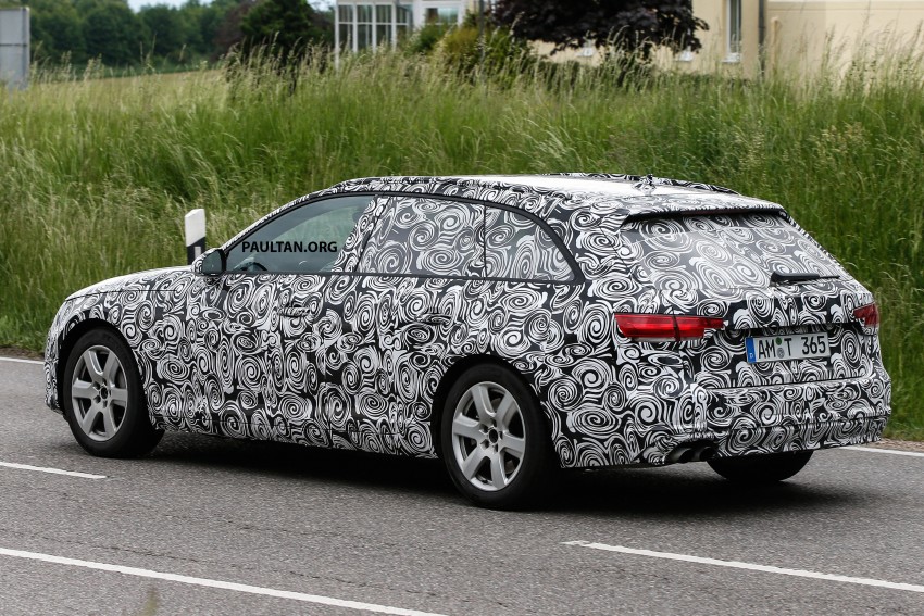 SPYSHOTS: B9 Audi A4 Avant peels back the camo 347859