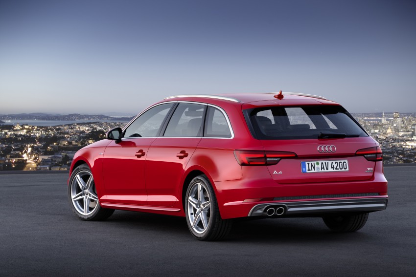 2016 B9 Audi A4 revealed – familiar looks, new tech 355001