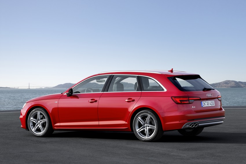 2016 B9 Audi A4 revealed – familiar looks, new tech 355002