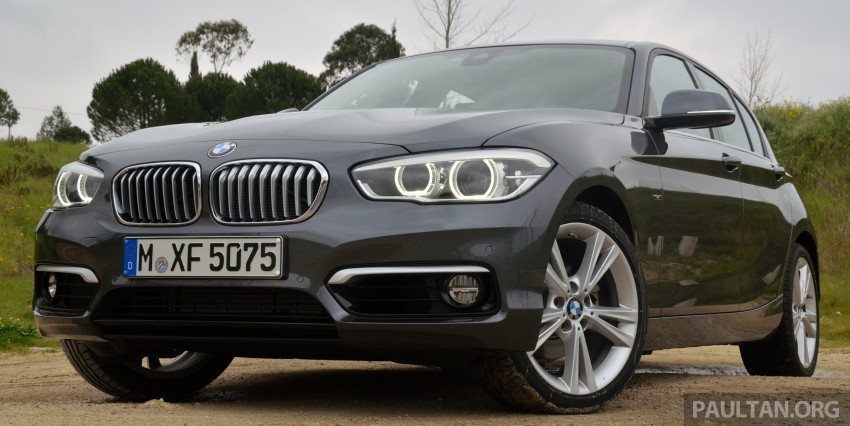 DRIVEN: BMW 1 Series facelift in Lisbon – 120d, M135i 348810