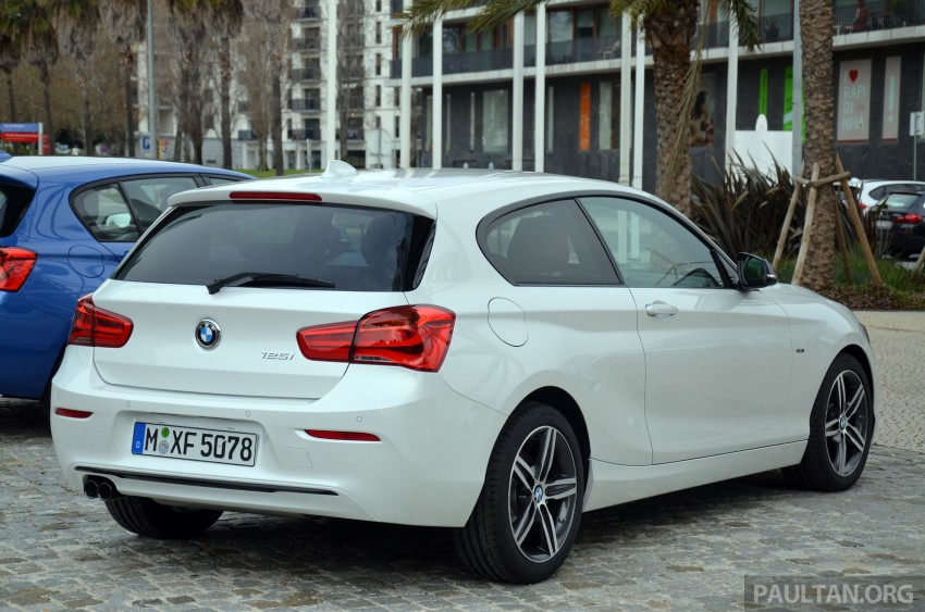 DRIVEN: BMW 1 Series facelift in Lisbon – 120d, M135i 348890