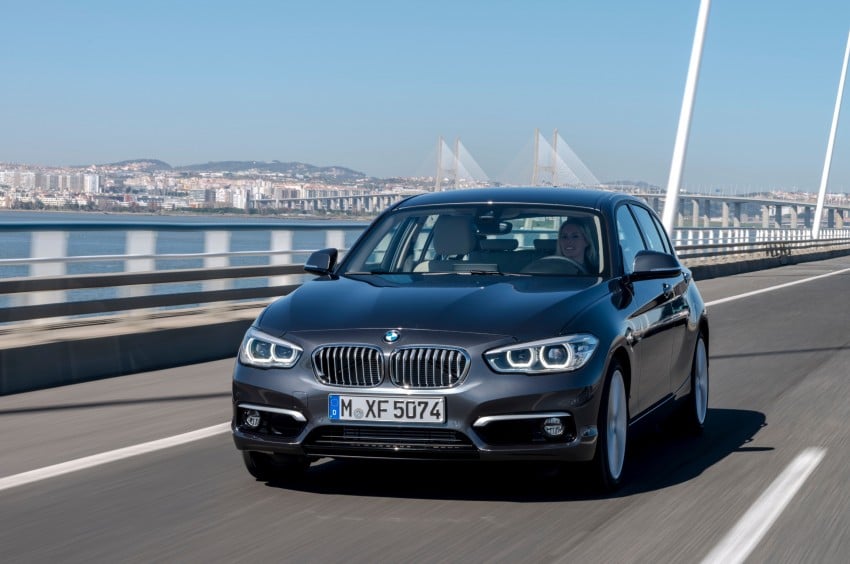DRIVEN: BMW 1 Series facelift in Lisbon – 120d, M135i 348922