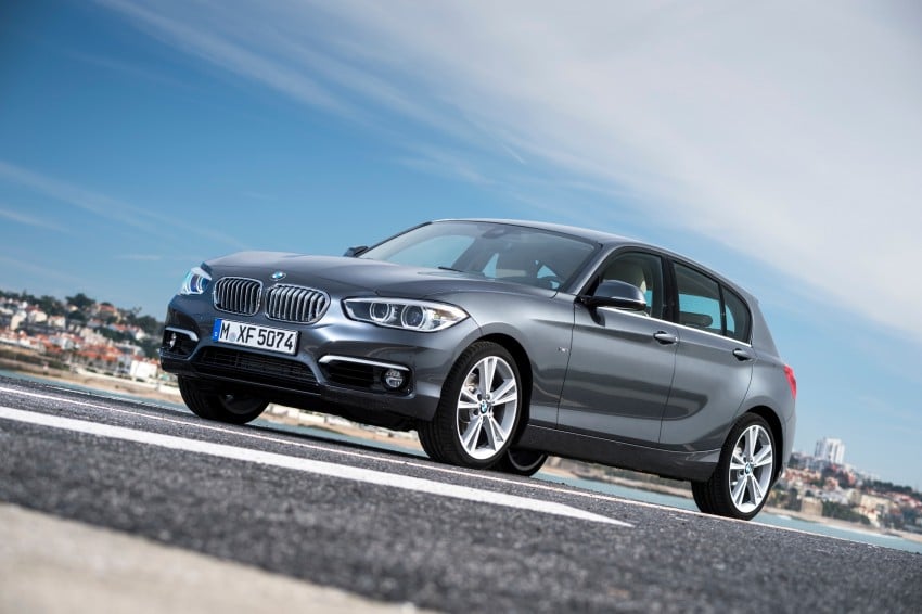 DRIVEN: BMW 1 Series facelift in Lisbon – 120d, M135i 348935