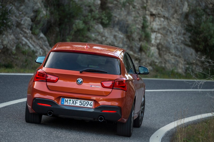 DRIVEN: BMW 1 Series facelift in Lisbon – 120d, M135i 349022