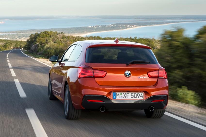 DRIVEN: BMW 1 Series facelift in Lisbon – 120d, M135i 349055
