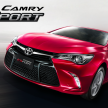 Toyota Camry ESport launched in Thailand – sportier new variant with aggressive looks and more power