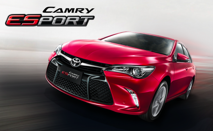 Toyota Camry ESport launched in Thailand – sportier new variant with aggressive looks and more power 349593