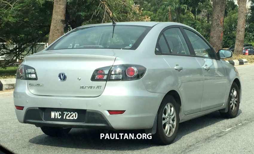 Changan Alsvin spotted on the road in Malaysia! 353621