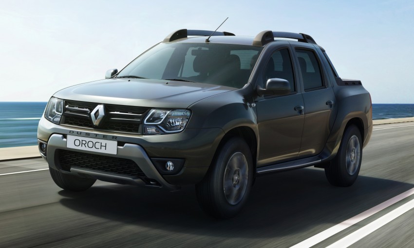 Renault Duster Oroch pick-up unveiled ahead of debut 352229