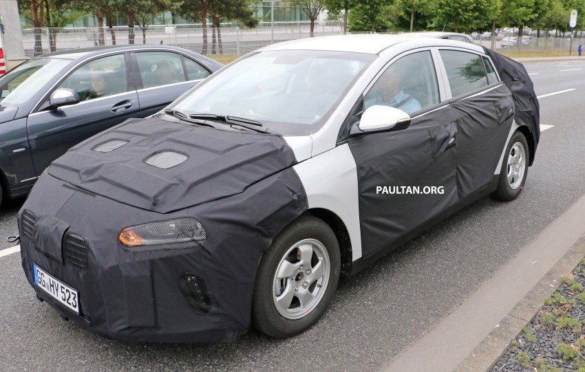 SPIED: Hyundai AE HEV caught again, debuts in 2016 346155