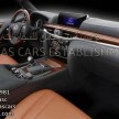 2016 Lexus LX facelift leaked again, including interior