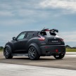 VIDEO: Nissan Juke Nismo RS sets new world record for fastest mile travelled on two wheels in a car