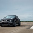 VIDEO: Nissan Juke Nismo RS sets new world record for fastest mile travelled on two wheels in a car