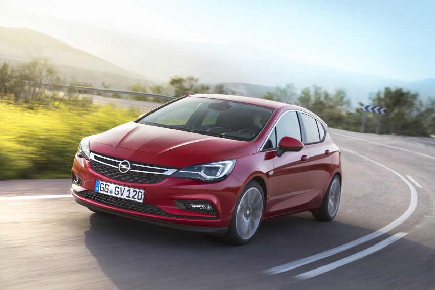 Opel/Vauxhall Astra K unveiled – up to 200 kg lighter 345282