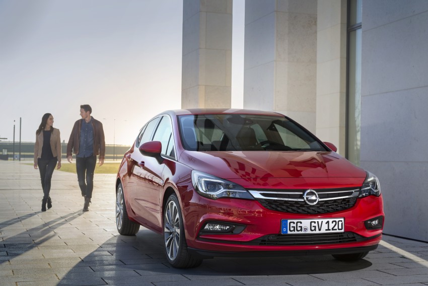 Opel/Vauxhall Astra K unveiled – up to 200 kg lighter Image #345287