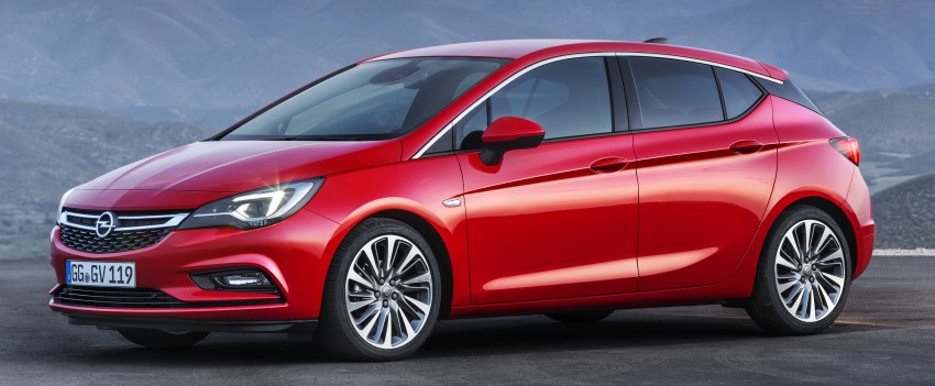 Opel/Vauxhall Astra K unveiled – up to 200 kg lighter 345295