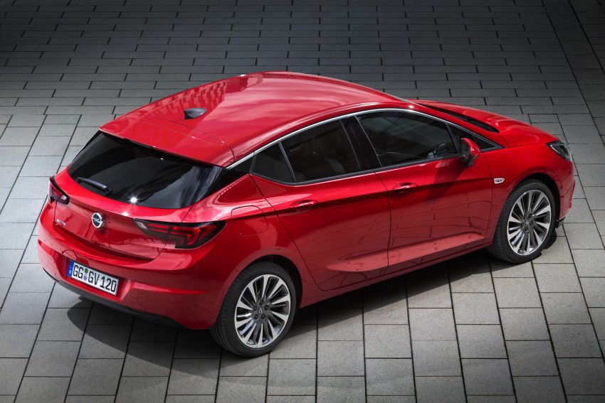 Opel/Vauxhall Astra K unveiled – up to 200 kg lighter 345297