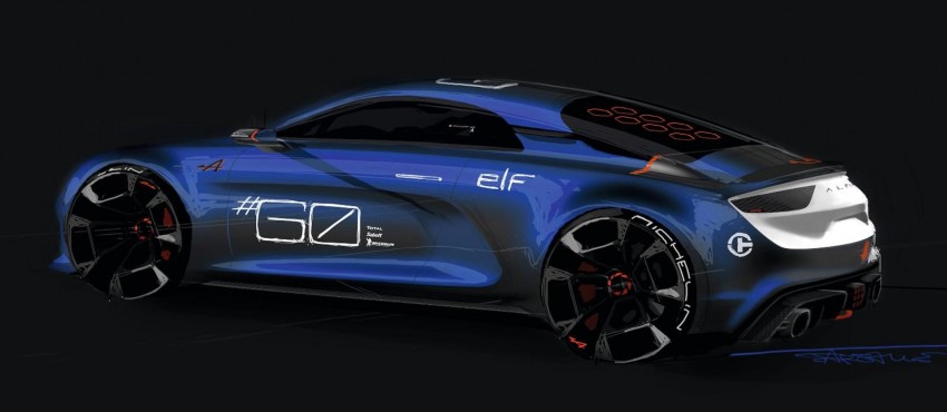 Renault Alpine Celebration concept debuts at Le Mans 350314