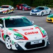 Toyota to show six classic-liveried 86s at Goodwood