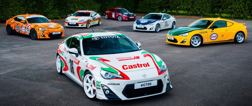 Toyota to show six classic-liveried 86s at Goodwood 346303