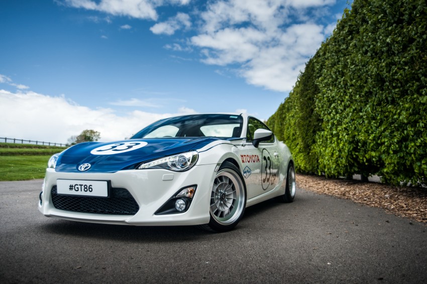 Toyota to show six classic-liveried 86s at Goodwood 346324