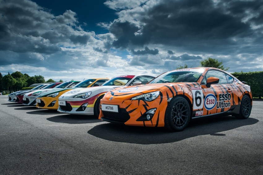 Toyota to show six classic-liveried 86s at Goodwood 346304
