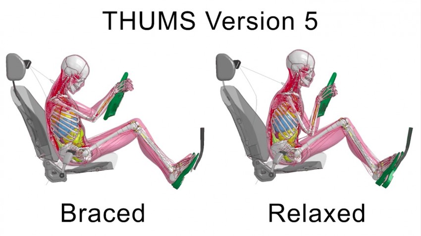 Toyota introduces THUMS 5 crash dummy software 355201
