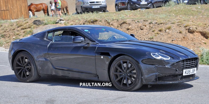 SPYSHOTS: Aston Martin DB11 owes a lot to Stuttgart 360633