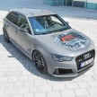 One-off Audi RS3 Sportback gets carbon-fibre wheels