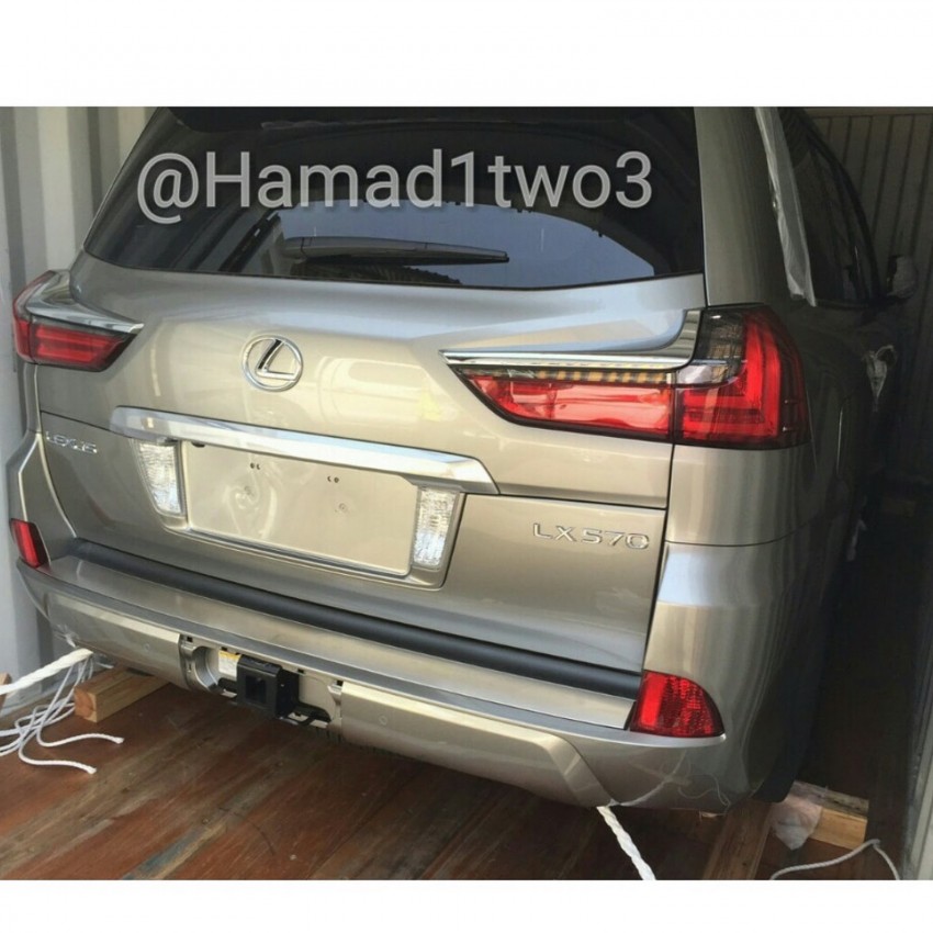 2016 Lexus LX spotted again, this time in the metal 362172