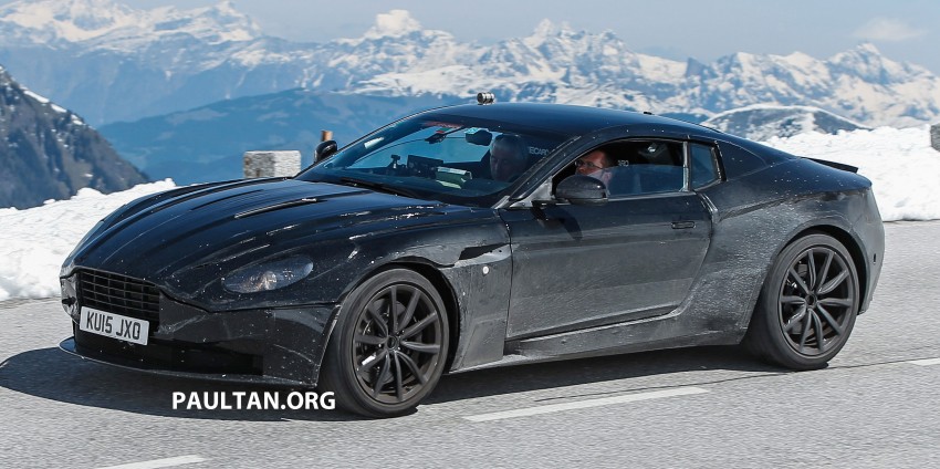 SPYSHOTS: Aston Martin DB11 owes a lot to Stuttgart 360642