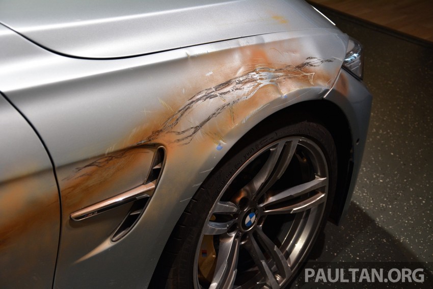The battered F80 BMW M3 from Mission: Impossible 357728