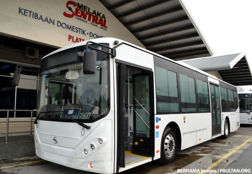 Melaka electric buses to start operating early August 356432