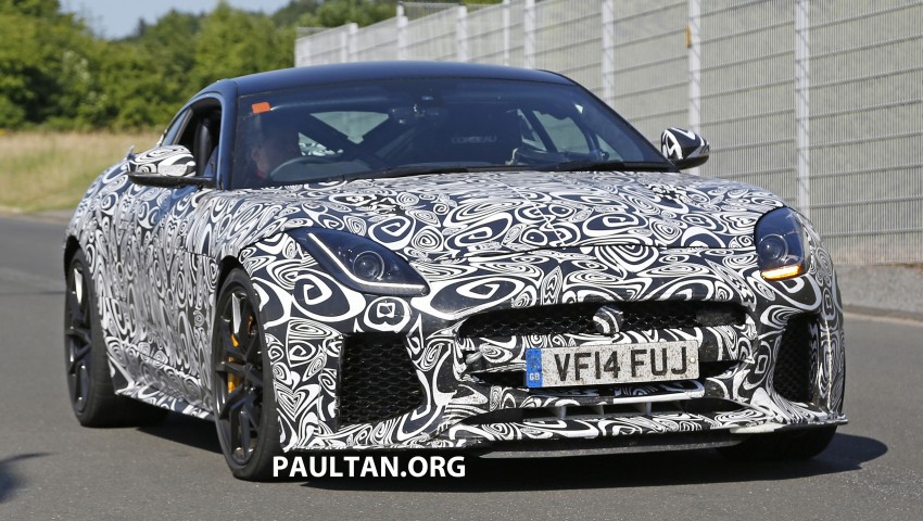 SPIED: Jaguar F-Type SVR out testing – to top 600 hp? 357697