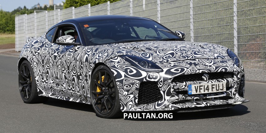 SPIED: Jaguar F-Type SVR out testing – to top 600 hp? 357698